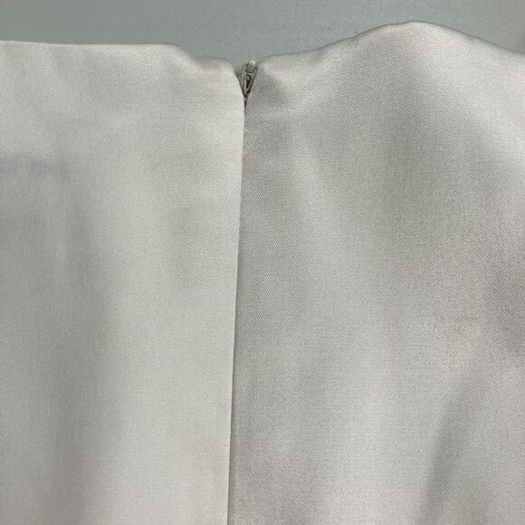 STUDIO ONE women’s dress, Size 16, white & black with white rosettes SEE DESCRIP - Picture 7 of 12